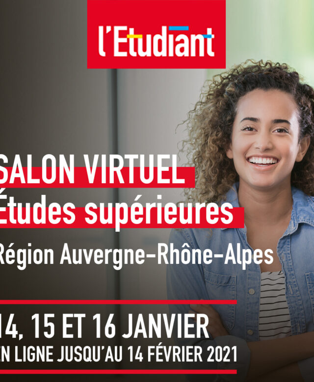 Affiche salon virtuel